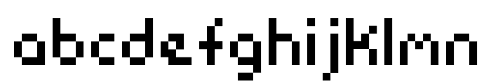 Pocket Pixel Regular Font LOWERCASE