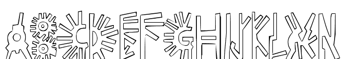Pollo Pueblo Font UPPERCASE