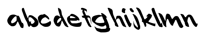 Polo Semi Script Leftified Font LOWERCASE