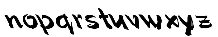 Polo Semi Script Leftified Font LOWERCASE