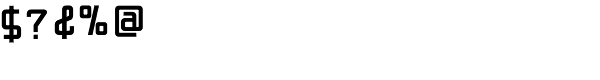 Portik Regular Font OTHER CHARS