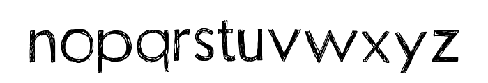Positiv-A Font LOWERCASE