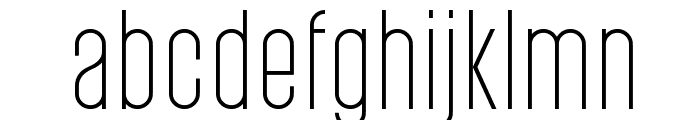 PostScriptum Light Font LOWERCASE