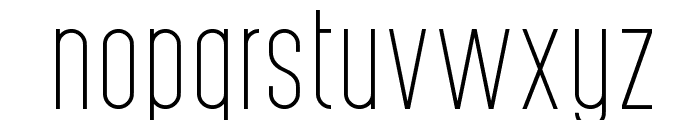 PostScriptum Light Font LOWERCASE