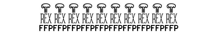 Posteratus-Rex Font OTHER CHARS