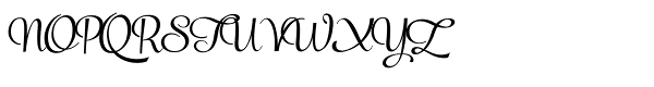 Powder Script Regular Font UPPERCASE