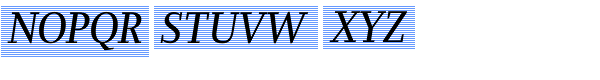 Prensa Display Cond Regular Italic Font UPPERCASE