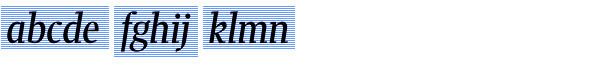 Prensa Display Cond Regular Italic Font LOWERCASE