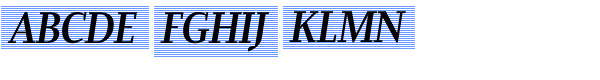 Prensa Display Cond Semi Bold Italic Font UPPERCASE