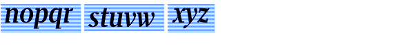 Prensa Display Cond Semi Bold Italic Font LOWERCASE