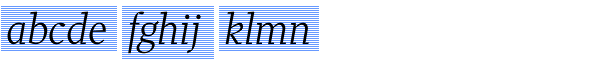 Prensa Display Light Italic Font LOWERCASE