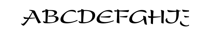 Present Std Bold Font UPPERCASE