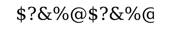 Prima Serif Roman OT Font OTHER CHARS