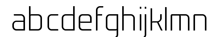 Prime-Light Font LOWERCASE
