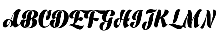 Prime Script PERSONAL USE ONLY Font UPPERCASE