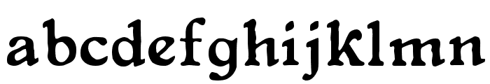 Primitive Font LOWERCASE