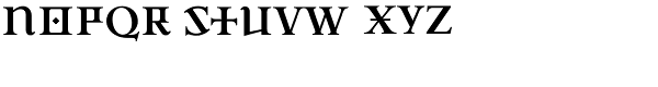 Priori Serif Bold SCAlt Font UPPERCASE