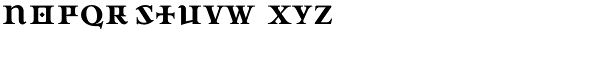 Priori Serif Bold SCAlt Font LOWERCASE