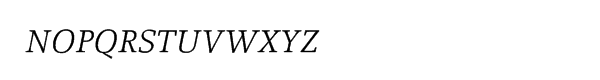 Proforma Light Italic SC Font LOWERCASE