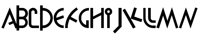 Proto-Alphabet Font UPPERCASE