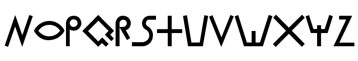 Proto-Alphabet Font UPPERCASE