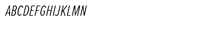 Proxima Nova ExtraCond Light Italic