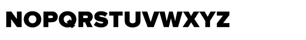 Proxima Std Nova Alt Black Font UPPERCASE