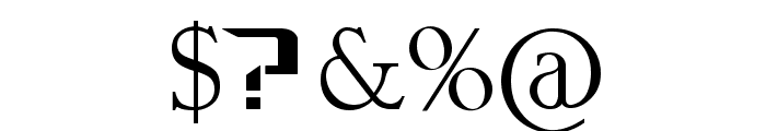 praetorian defiance Font OTHER CHARS