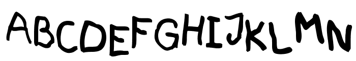 pree-school Font UPPERCASE