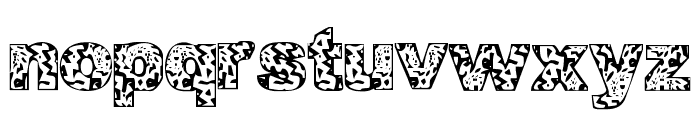 Psychedelic Sauce Font LOWERCASE