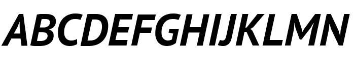 PT Sans Bold Italic Sample