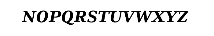 PTL Skopex Serif Bold Italic Caps OT Font LOWERCASE