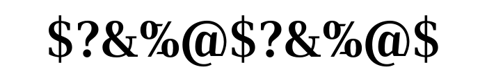 PTL Skopex Serif Bold OT Font OTHER CHARS