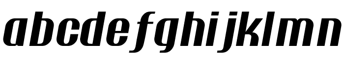 Ptarmigan Condensed Italic Font LOWERCASE