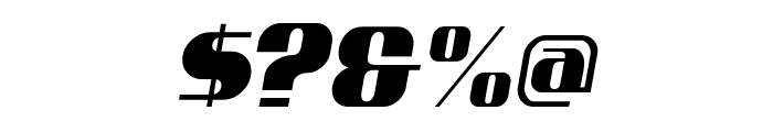 Ptarmigan Italic Font OTHER CHARS