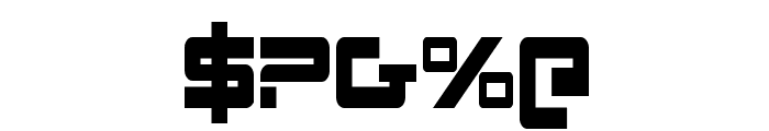 Pulse Rifle Condensed Font OTHER CHARS