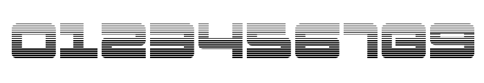 Pulse Rifle Gradient Font OTHER CHARS