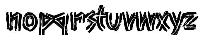 Punk Font LOWERCASE