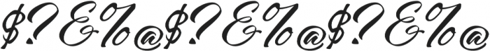 Purdue Script otf (400) Font OTHER CHARS