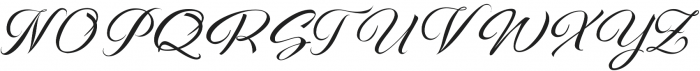 Purdue Script otf (400) Font UPPERCASE