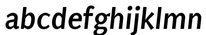 Puritan Bold Italic Font LOWERCASE