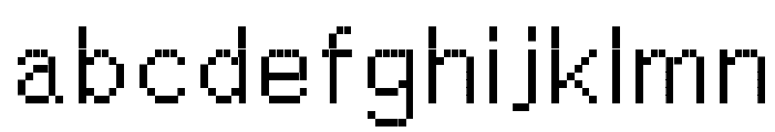 PW Extended Font LOWERCASE