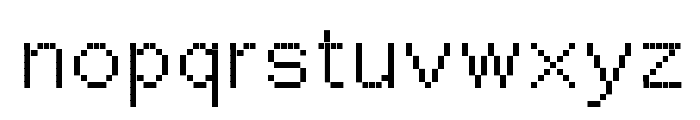PW Extended Font LOWERCASE
