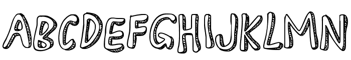 PWApril Font UPPERCASE