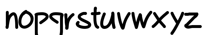 PWMarker Font LOWERCASE