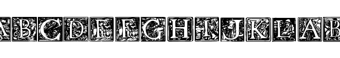 Pyle Initials Demo Font UPPERCASE