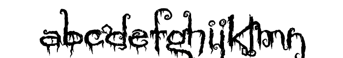 PyriteCrypt Font LOWERCASE