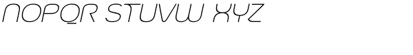 Qero Lite Italic Font UPPERCASE