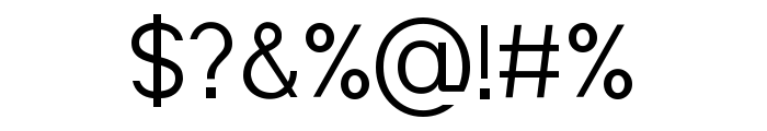 Qor Regular Font OTHER CHARS
