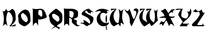 QuaelGothic Font UPPERCASE